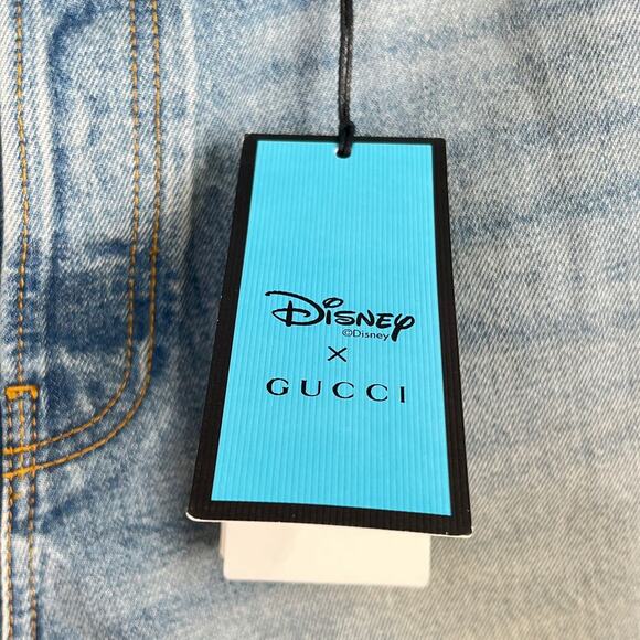 NWT Gucci Donald Duck Denim Shorts Size 38 - Picture 10 of 15